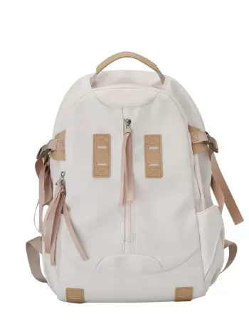 Patch Decor Casual Daypack Medium For School